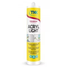 Akril tomítő light 300 ml fehér TKK Profi
