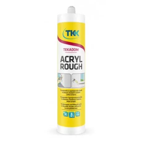 Akril tomítő stukkó 300 ml fehér TKK Profi