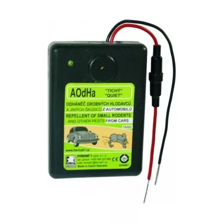 Autós rágcsálóriasztó elektromos 12V autóakkuhoz csatl.