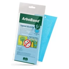 Kék Arboband öntapadós táblák 5 db növényvédelemhez