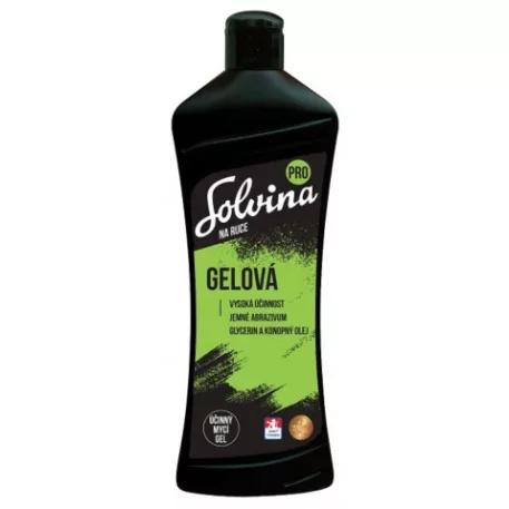 Kéztisztító szer Solvina profi, zselés 450 g