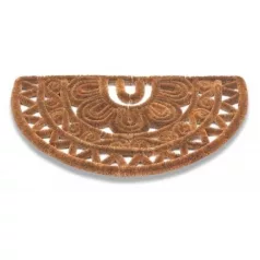 Lábtörlő Draco félkör kókuszrost