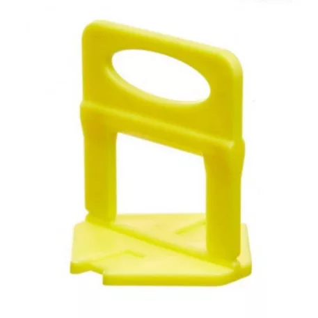 Ékes lapszintező távtartó 2 mm 100 db LEVELYS 2 mm, 3-12 mm, sárga