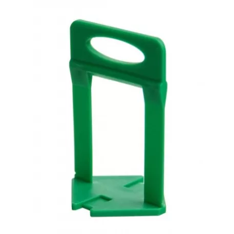 Ékes lapszintező távtartó XXL LEVELYS 1 mm, 100 db, 23-32 mm, zöld