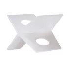 Fugakereszt LEVELYS 1 mm 100 db fehér