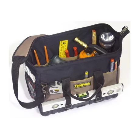 Szerszámtáska gumi fenéklappal XL Toolpack
