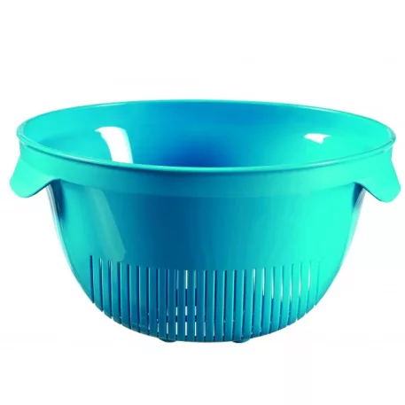 Tésztaszűrő kék