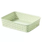 Kosár Rattan 26x20x6 cm barna