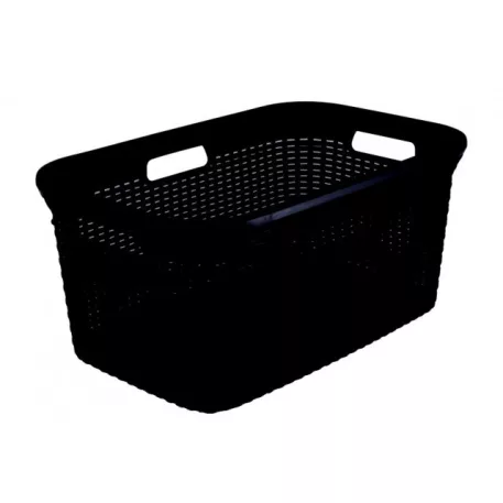 Szennyeskosár Rattan 45 L krém