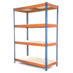 Fém polcrendszer, 4 db polccal