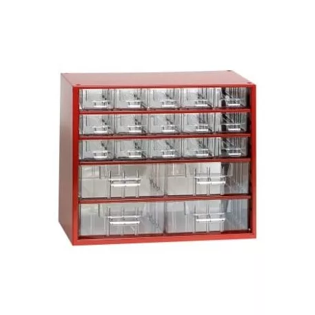 Szekrény 30,5x28 cm kék műanyag fiókos 15k,4kp