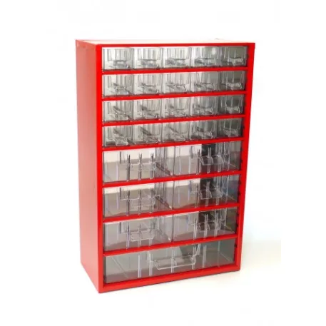 Szekrény 30,5x46 cm kék műanyag fiókos 20k,6kp,1n