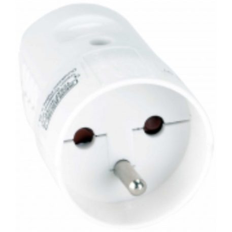 Csatlakozó aljzat csapos 250V/16A IP20.