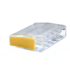 Csavar nélküli vezetékösszekötő 5 pólusos 0,5-2,5 mm