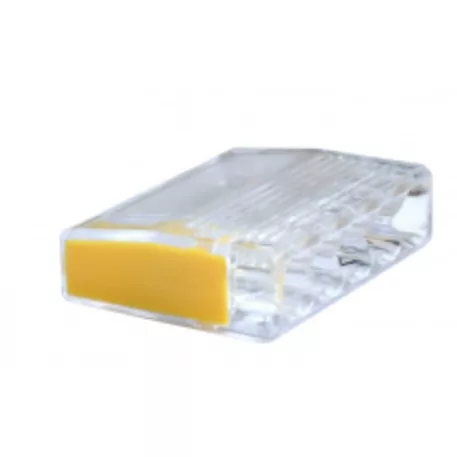 Csavar nélküli vezetékösszekötő 5 pólusos 0,5-2,5 mm