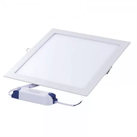 Világítótest LED panel 20x20 cm 18W melegfehér