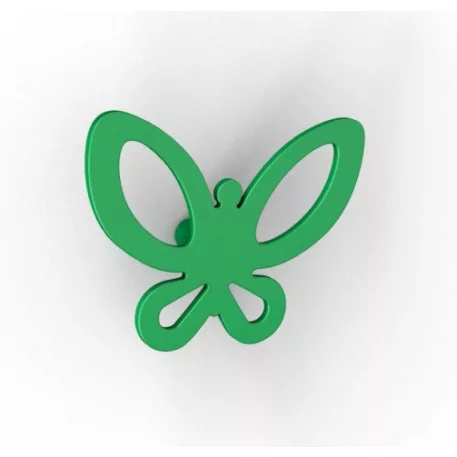Fogas Papillon 74 mm piros