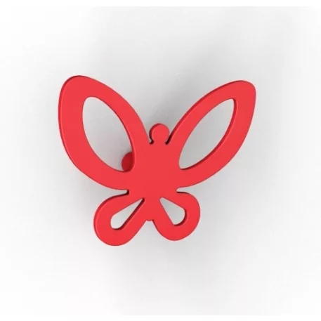 Fogas Papillon 74 mm zöld