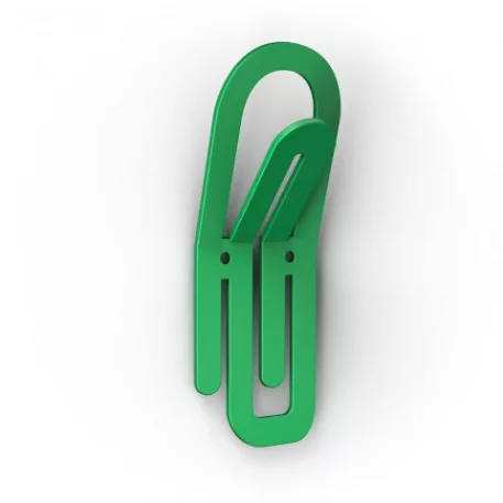 Fogas Clip 144 mm ezüst