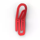 Fogas Clip 144 mm zöld