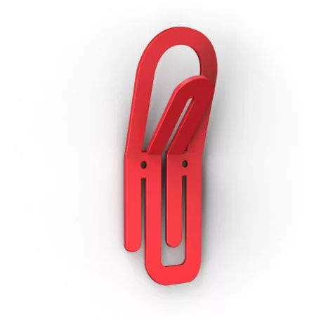 Fogas Clip 144 mm rózsaszín