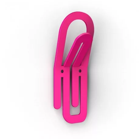 Fogas Clip 144 mm rózsaszín