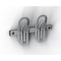 Fogas Clip kettes 144 mm ezüst