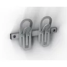 Fogas Clip kettes 144 mm piros