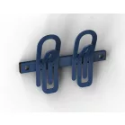 Fogas Clip hármas 144 mm piros