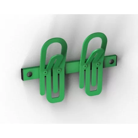 Fogas Clip hármas 144 mm rózsaszín