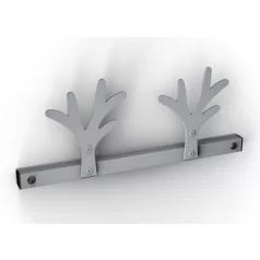 Fogas Alber kettes 150 mm ezüst