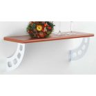 Konzol Boomerang 180 mm fehér 2 db