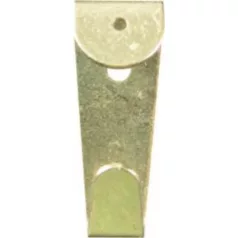 Képakasztó sárgaréz, 5 db. 19,5 mm