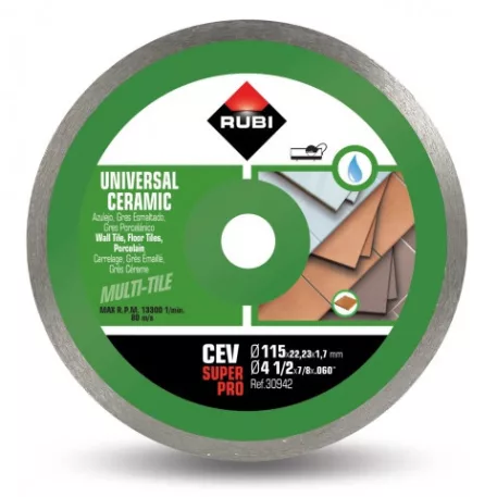 RUBI Gyémánttárcsa CEV 300 SUPERPRO (csempe, padlólap) 