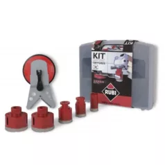   Gyémánt koronafúró 5 db.készlet 28,35,43,50,65 mm Drygres száraz fúrásra