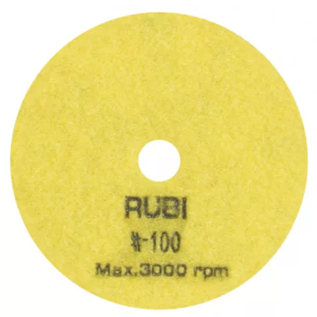 RUBI Rugalmas Gyémánt Polírozó Korong, 100 mm, P100 