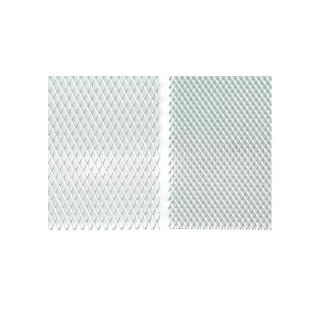 Rács minta rombusz 250x500 minta 10x5 fém