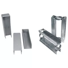 Lábazati elem tartó Zn 48x30cm zn, ø 48mm x 30cm