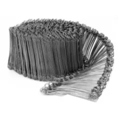 Szemes huzal fekete bevonat 120 mm