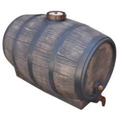 Boroshordó Barik, műanyag 50 L, 380x440 mm