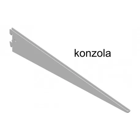 Konzol fehér 8000 fehér 370 mm
