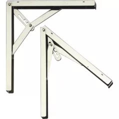 Összecsukható konzol, króm króm 200x200 mm