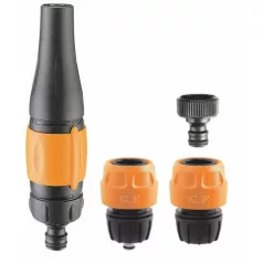   GF Locsoló soft beállítható nagy univerzális 1/2" - 3/4" készlet 4 db bliszter