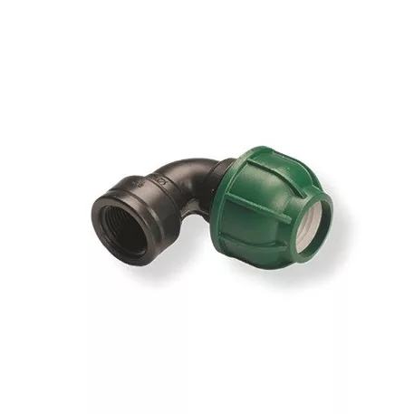 GF Tömlőcsatlakozó átmérő 25 mm könyök 90° 3/4" belső menettel