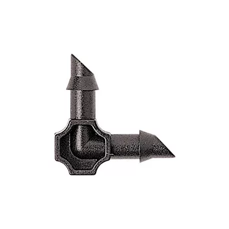 Összekötő L csepegtető tömlőre 4x6 mm, 10 db