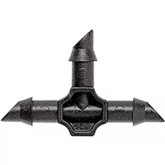 Összekötő T csepegtető tömlőre 4x6 mm, 10 db