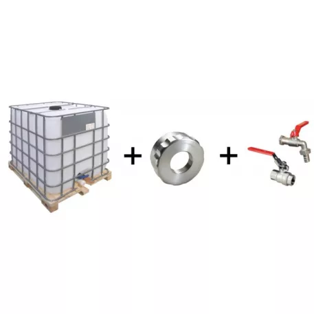 AL redukció 1" csapra 1000L IBC tartályra
