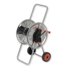 Tömlőtartó kocsi INOX, 80 m 1/2"