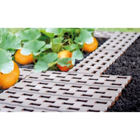 Műanyag járda barna 8db