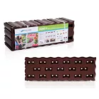 Műanyag járda barna 8db